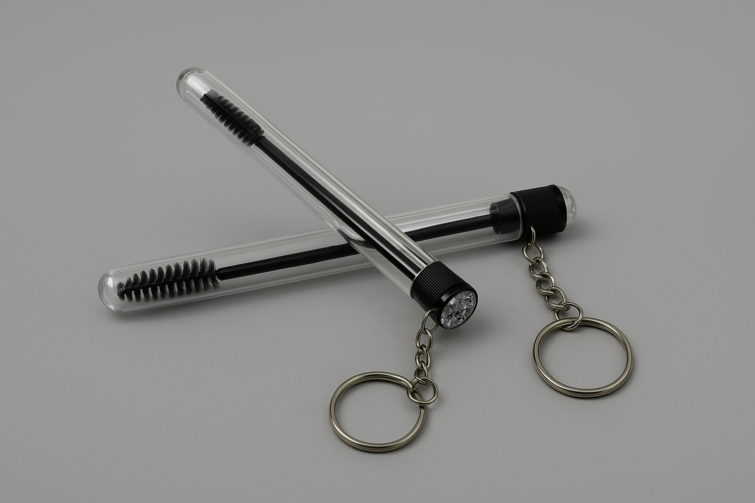 Keyring Spoolie Brush